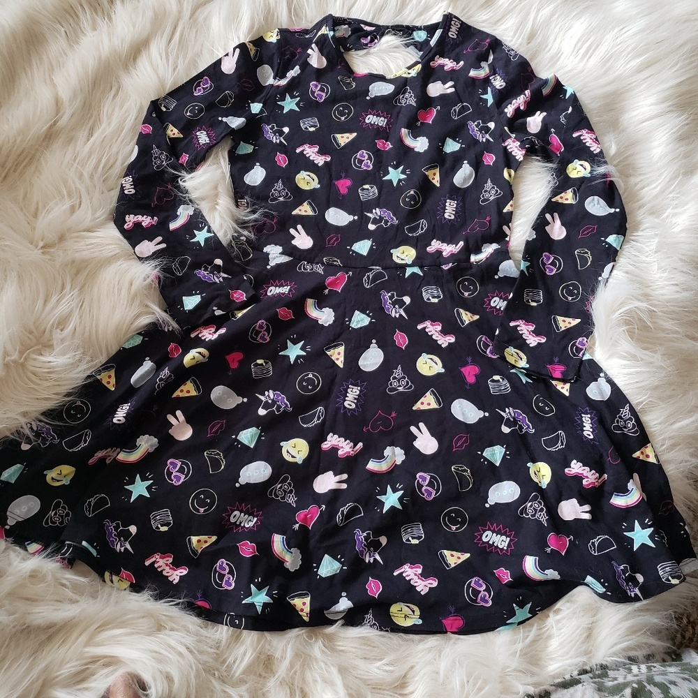 Emoji dress NWT